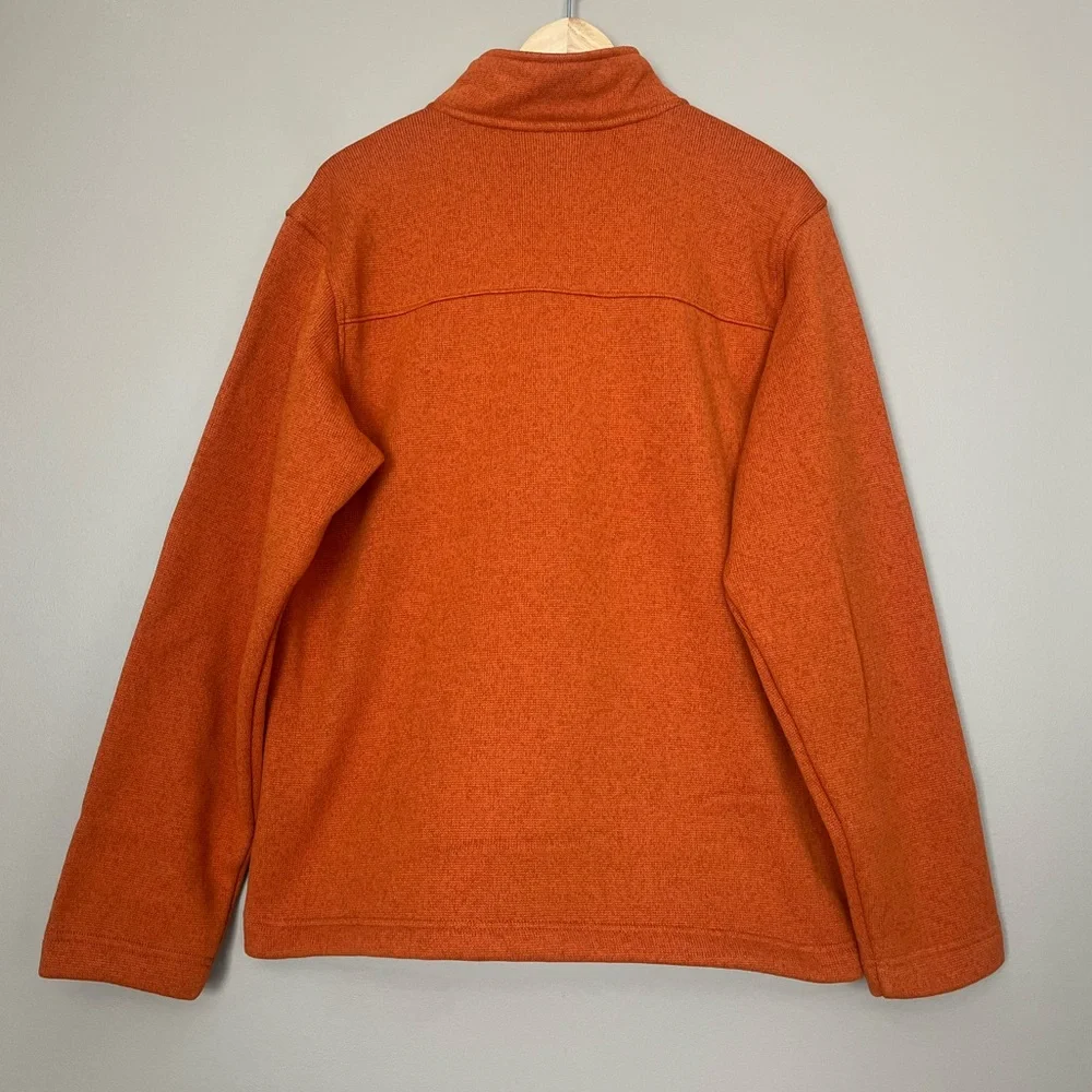 {The North Face} Gordon Lyons 1/4 Zip Pullover in Earthen Copper - Mens Medium
